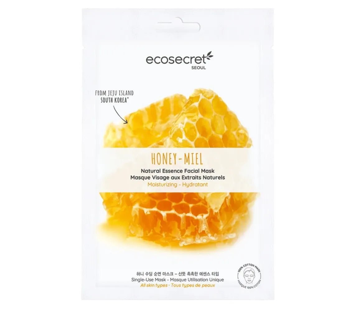 Eco Secret Masque Visage Extraits Naturels de Miel Hydratant 20ml.