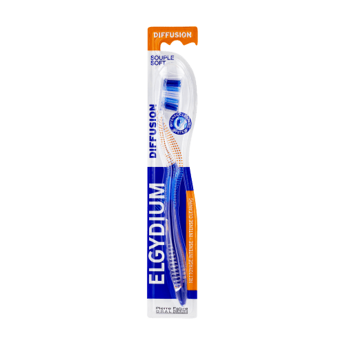 ELGYDIUM BROSSE A DENTS DIFFUSION SOUPLE.