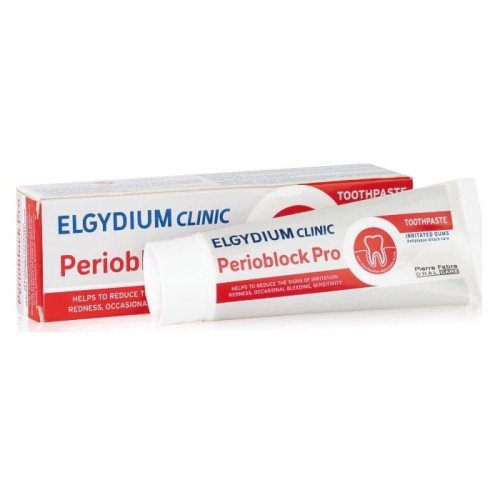ELGYDIUM CLINIC PERIOBLOCK PRO DENTIFRICE GENCIEVES IRRITÉES 50ML.