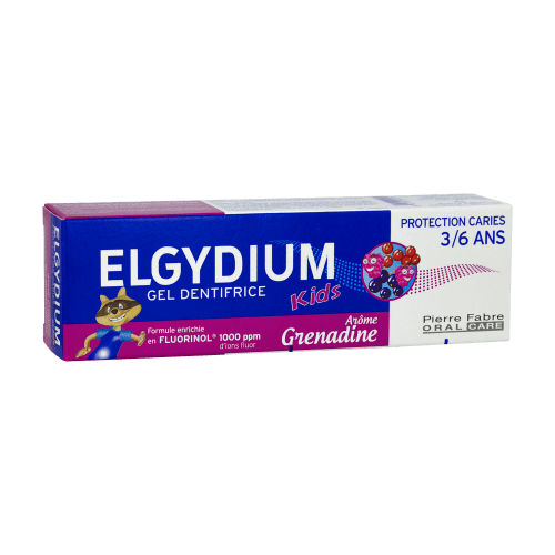 ELGYDIUM DENTIFRICE KIDS GRENADINE 50ML.
