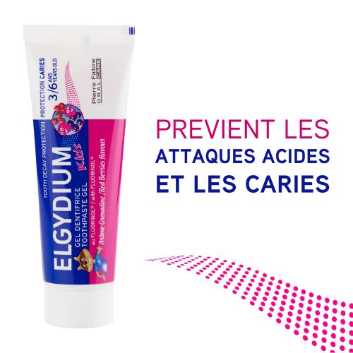 ELGYDIUM DENTIFRICE KIDS GRENADINE 50ML.
