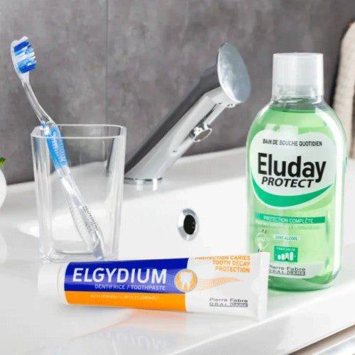ELGYDIUM COFFRET PROTECTION CARIES ( BROSSE DIFFUSION SOUPLE ).