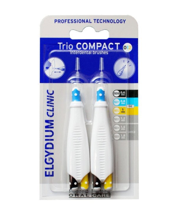 ELGYDIUM TRIO COMPACT BROSSE INTERDENTAIRE.