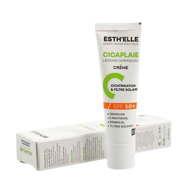 Esthelle Cicaplaie Crème Cicatrisante SPF50+ 20g - La Grande Para