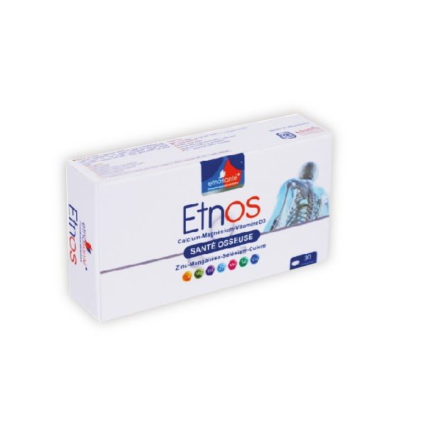 ETNOS SANTÉ OSSEUSE 30 comprimes.