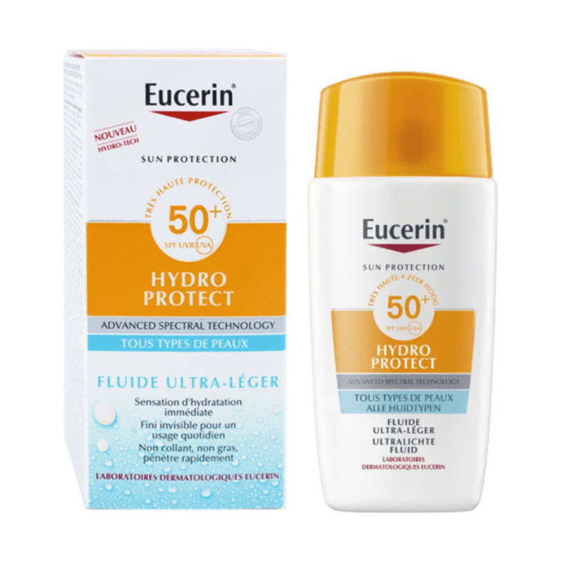 EUCERIN Hydro Protect SPF50+ Fluide Visage Ultra-Léger - La Grande Para