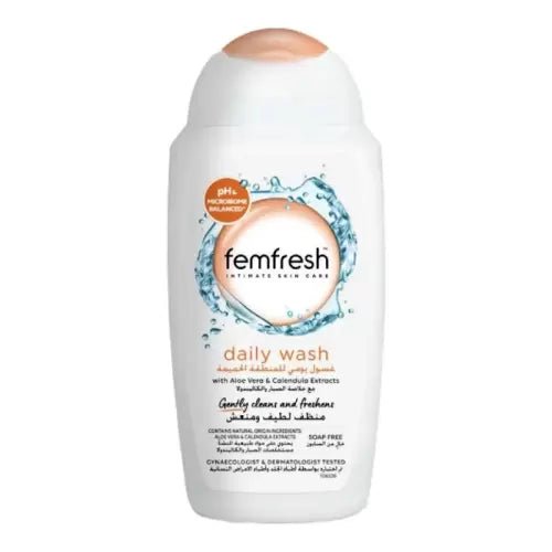 FEMFRESH DAILY WASH GEL LAVANT INTIME DOUX 250ML.