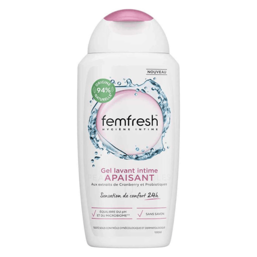 FEMFRESH GEL LAVANT INTIME APAISANT 250ML.
