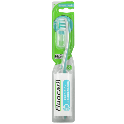 FLUOCARIL BROSSE A DENTS PRECISION INTERDENTAIRE MEDIUM.