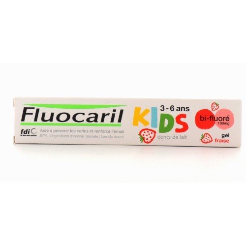 FLUOCARIL KIDS 3-6 ANS GEL DENTIFRICE BI-FLUORE FRAIS 50ML.