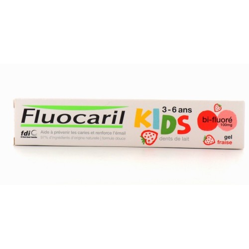 FLUOCARIL KIDS 3-6 ANS GEL DENTIFRICE BI-FLUORE FRAIS 50ML