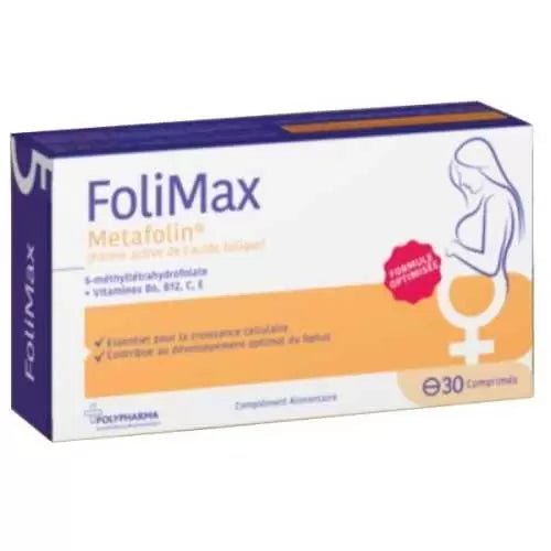 FOLIMAX 30 COMPRIMES.