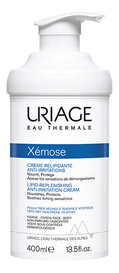 URIAGE XÉMOSE Creme Relipidante Anti Irritations 400ML.