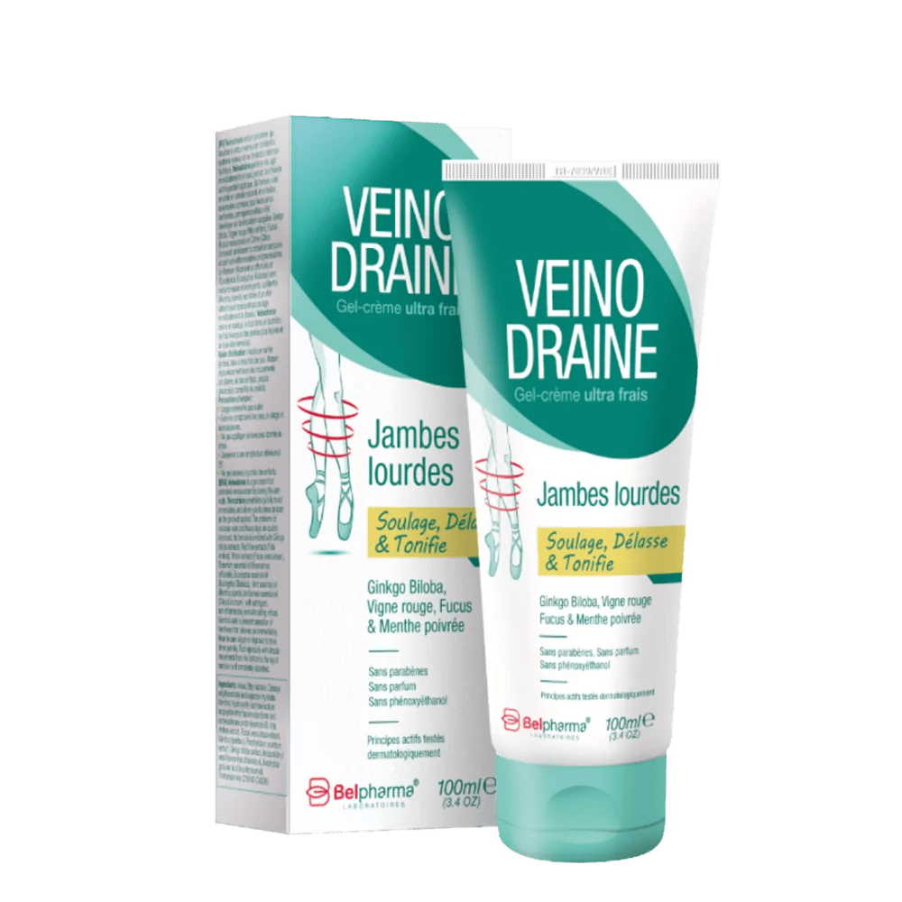 Veinodraine Gel-crème Jambes Lourdes 100 ml.