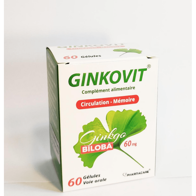 GINKOVIT 60 GELULES.