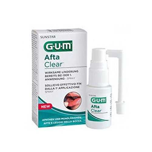 GUM AFTA CLEAR SPRAY BUCCAL 15ML.