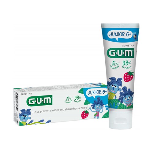 GUM DENTIFRICE ENFANT JUNIOR 6 ANS+ 50ML