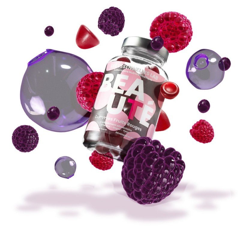 LES ESSENTIELLES LAB Gummies "Fruits Rouges" Cure 1 mois.