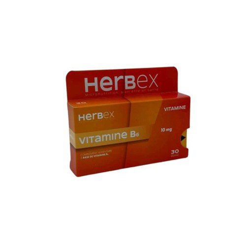 HERBEX VITAMINE B6 10MG 30 GELULES.
