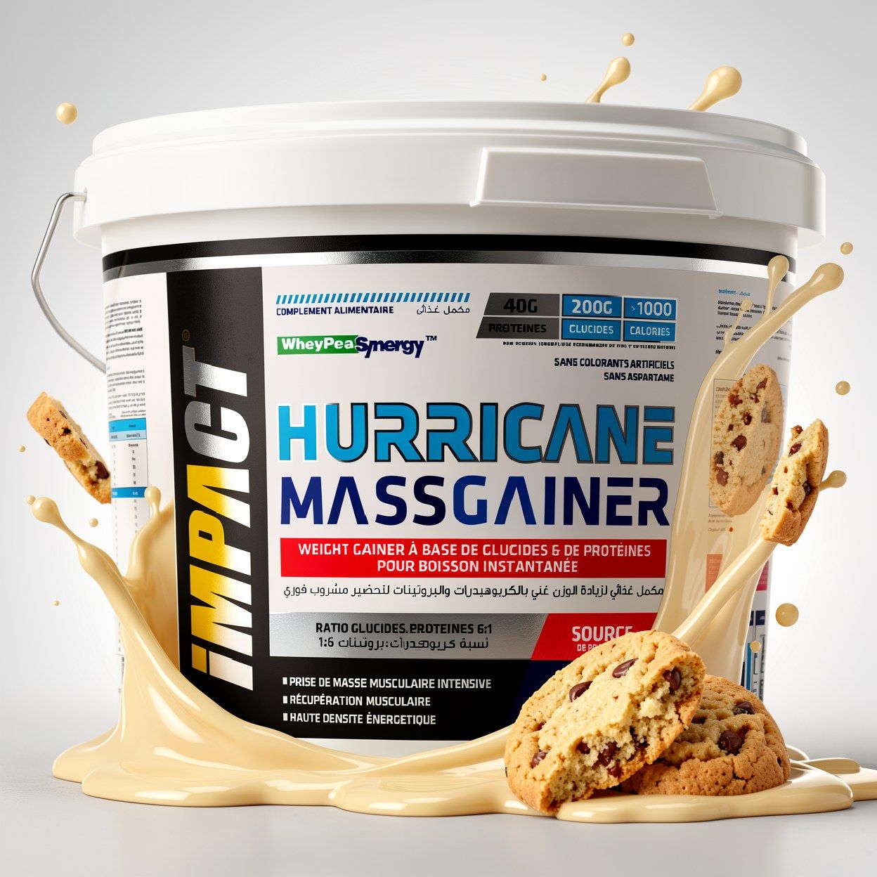 Hurricane Mass Gainer - WheyPeaSynergy® 7kg - La Grande Para