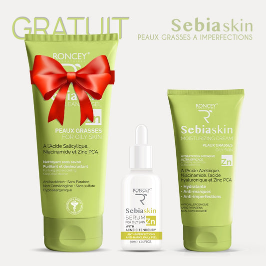 RONCEY PACK SEBIASKIN  GEL NETTOYANT OFFERT