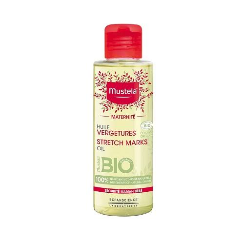 Mustela Huile Vergetures Bio 105ml - Flacon