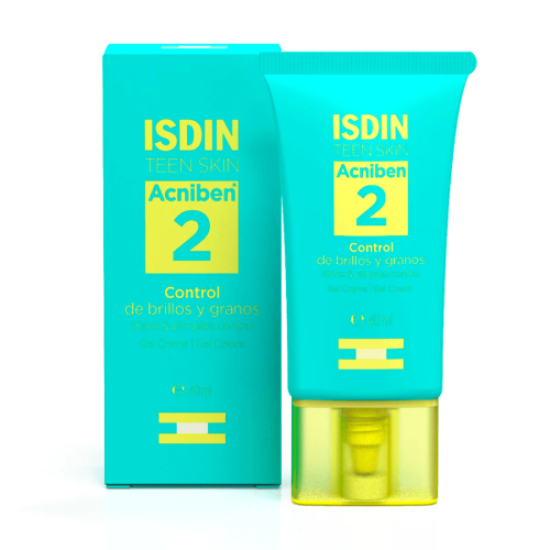 ISDIN ACNIBEN GEL CREME CONTROLE BRILLANCE ET BOUTONS 40ML