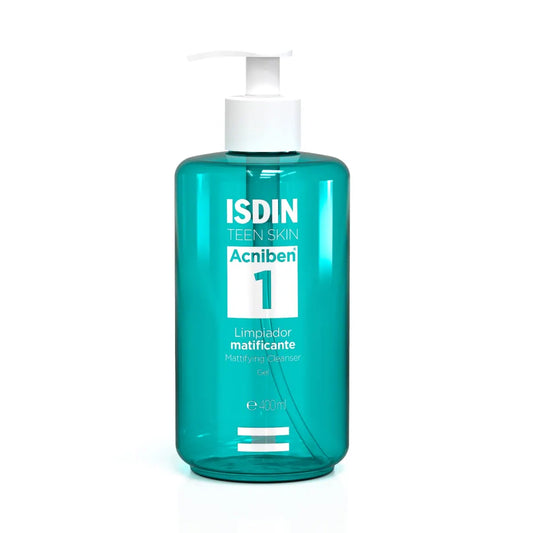 ISDIN Acniben Gel Nettoyant Matifiant 400ml.