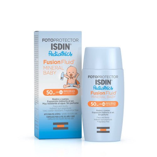 ISDIN PHOTOPROTECTION ECRAN SOLAIRE FUSION FLUID MINERAL BABY SPF50+ 50ML.