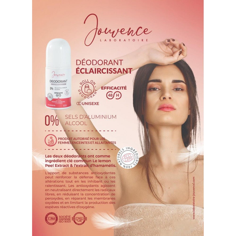JOUVENCE DEODORANT ECLAIRCISSANT.