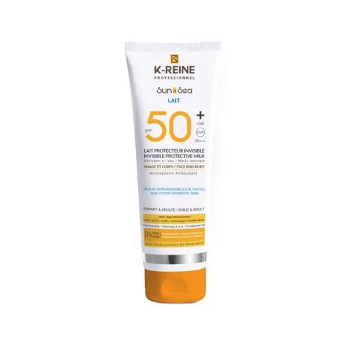 K-REINE LAIT PROTECTEUR INVISIBLE POUR VISAGE ET CORPS SPF50+ 250ML.