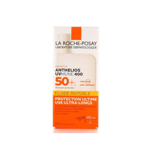 LA ROCHE-POSAY ANTHELIOS UVMUNE 400 FLUID INVISIBLE SPF50 50ML.