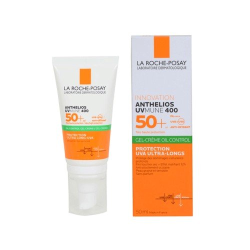 LA ROCHE POSAY ANTHELIOS UVMUNE 400 OIL CONTROL GEL CREME INVISIBLE SPF50+, 50ML(ce produit n'est pas éligible au code promo).