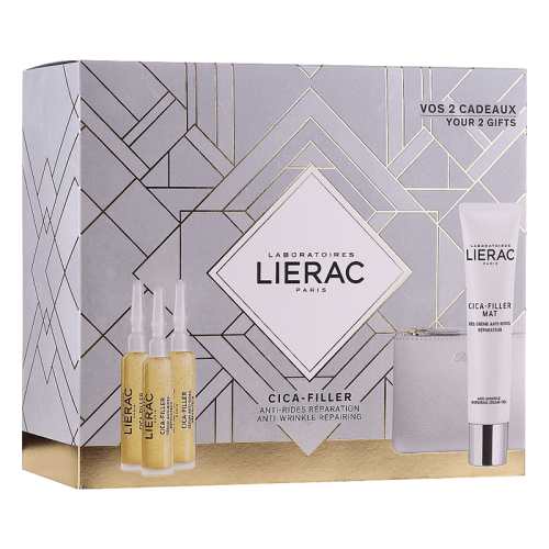 LIERAC COFFRET CICA-FILLER SERUM+GEL CREME MAT.