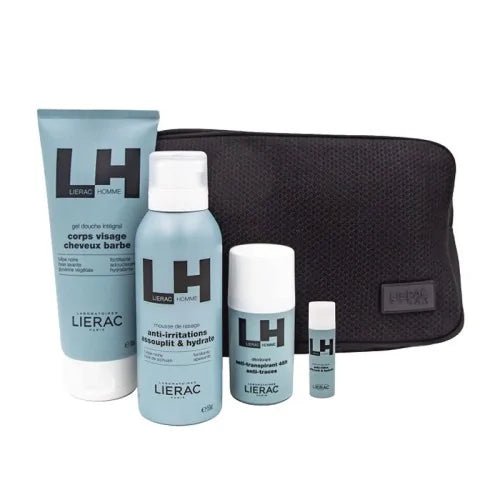 LIERAC HOMME COFFRET ROUTINE DE SOIN - GEL DOUCHE.