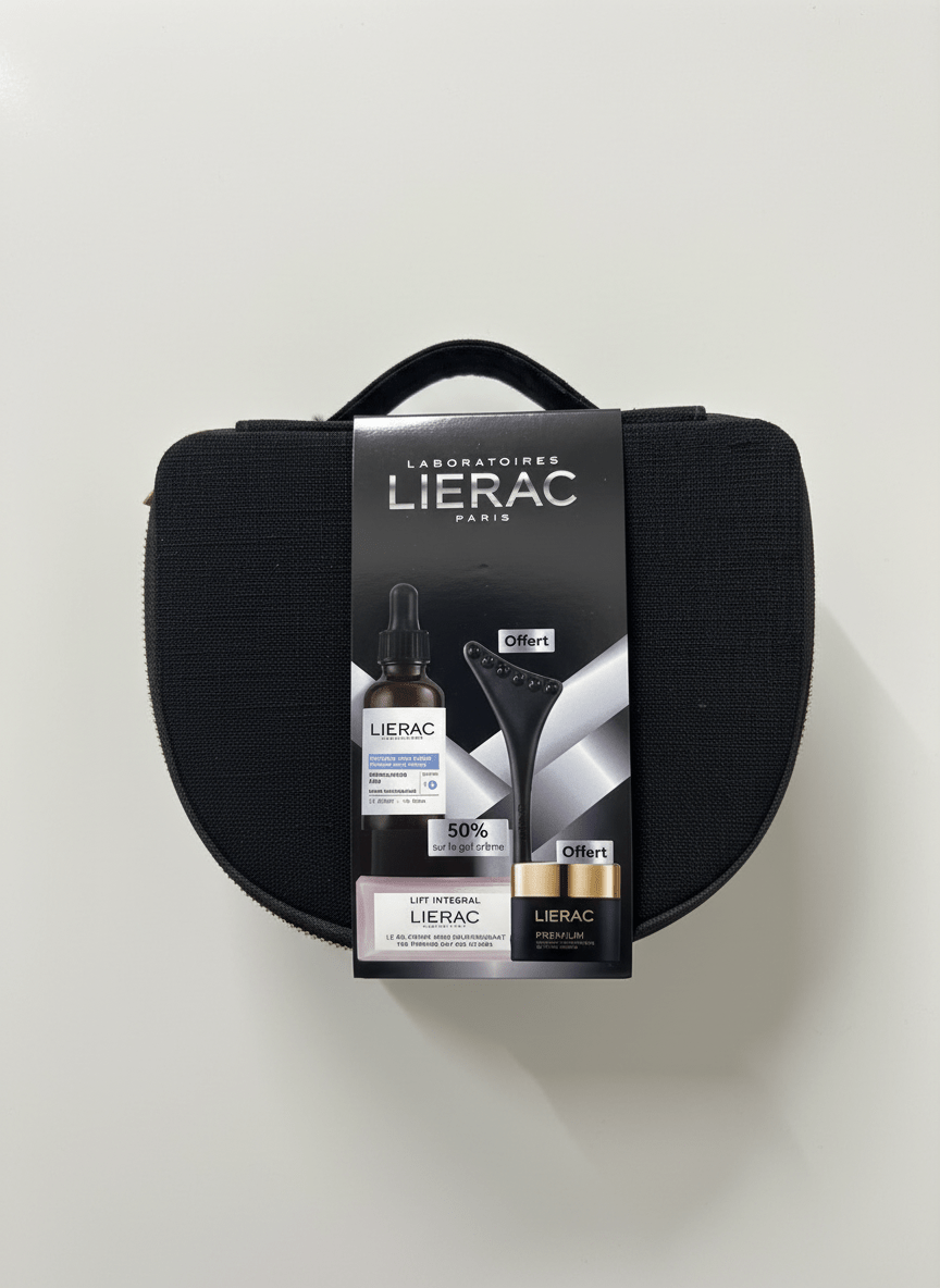 Coffret Lierac Niacinamide Pur 30ml + Lift Integral Gel - Crème - 50% + Gua Sha + Premium Offerts - La Grande Para
