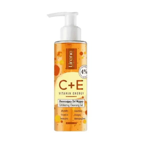 LIRENE GEL EXFOLIANT VISAGE C+E VITAMINE ENERGIE 145ML.