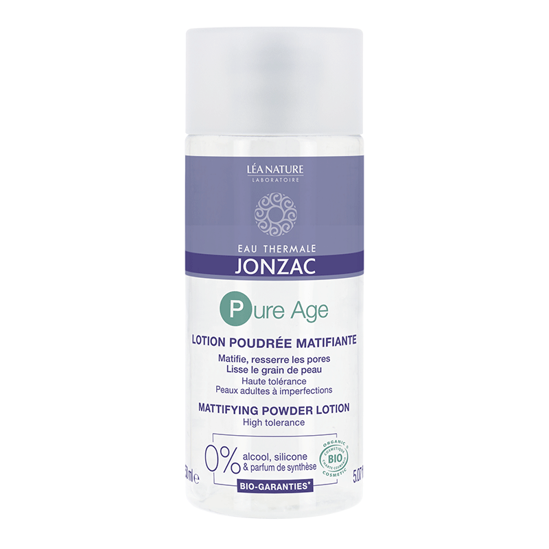 JONZAC LOTION POUDRÉE MATIFIANTE - ANTI-ÂGE, ANTI-IMPERFECTION 150ML