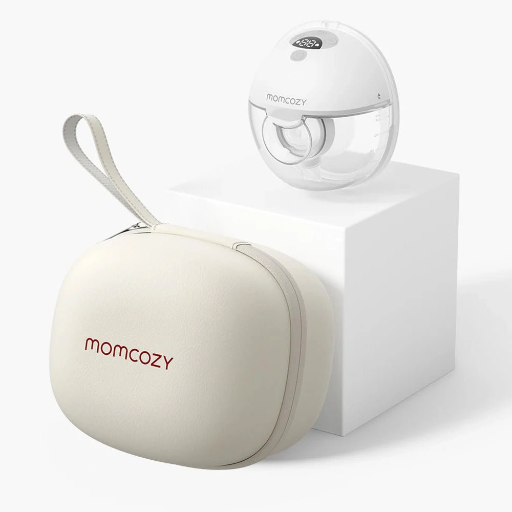 Momcozy M5 Tire-Lait Mains Libres avec 4 Tailles.