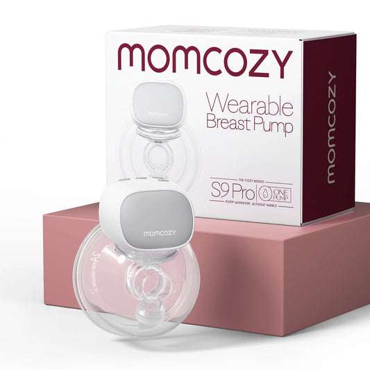 Momcozy S9 Pro Tire-Lait Électrique Portable avec 4 Tailles(ce produit n'est pas éligible au code promo)