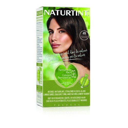 NATURTINT COLORATION PERMANANTE 4N CHATAIN NATUREL 170 ML.