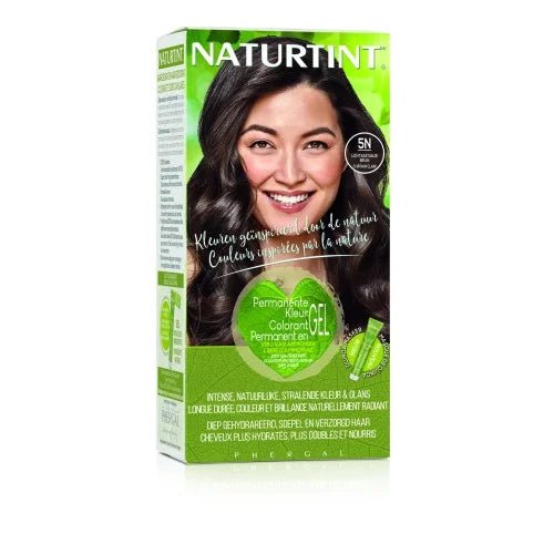 NATURTINT COLORATION PERMANANTE 5N CHATAIN CLAIR 170 ML.