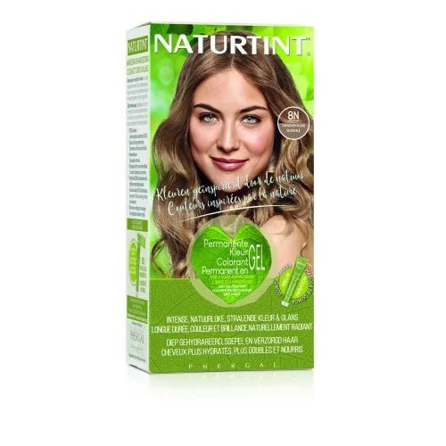 NATURTINT COLORATION PERMANANTE 8N BLOND BLÉ 170 ML.