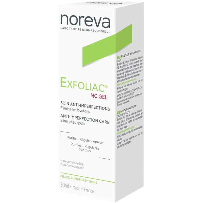 NOREVA EXFOLIAC NC GEL SOIN LOCAL 30ML.