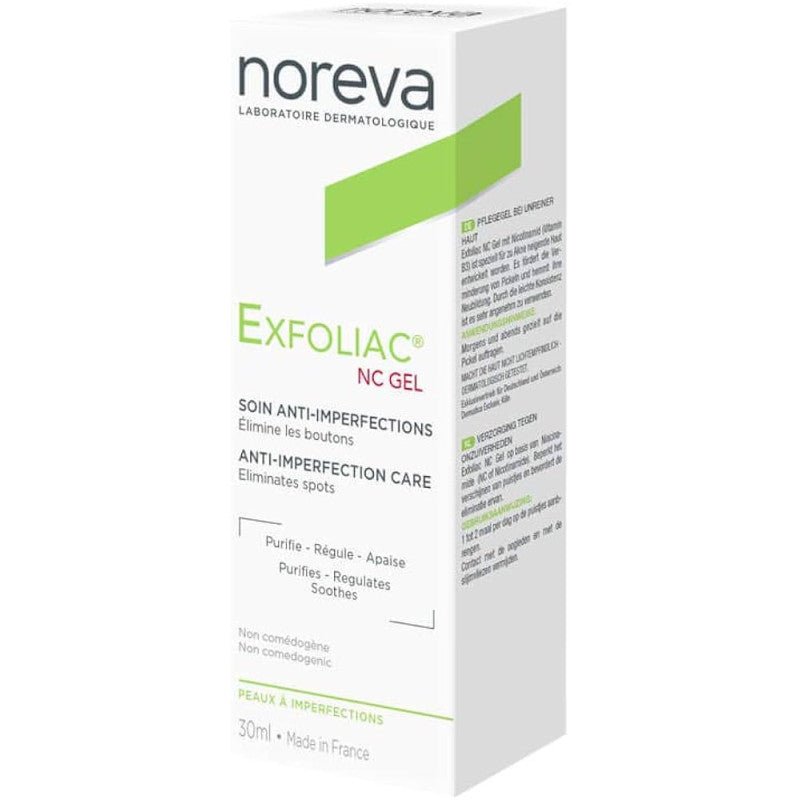 NOREVA EXFOLIAC NC GEL SOIN LOCAL 30ML.