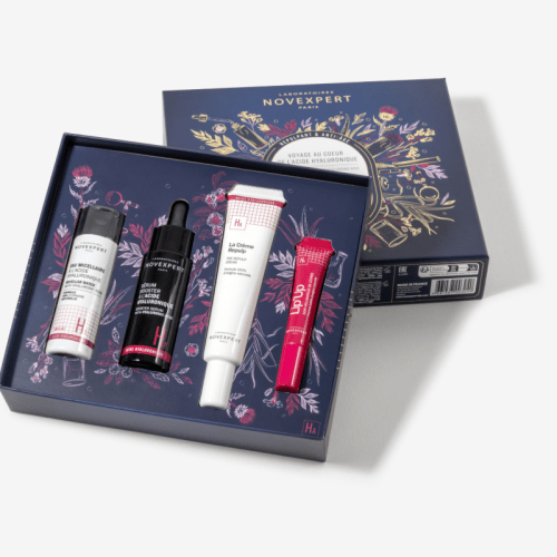 NOVEXPERT COFFRET VOYAGE AU COEUR DE L'ACIDE HYALURONIQUE.