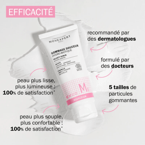 NOVEXPERT GOMMAGE DOUCEUR HYDRO BIOTIQUE 60ML.