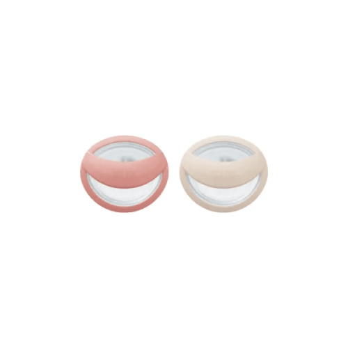 NUK 2 SUCETTES EN SILICONE MOMMYFEEL 0-9M.