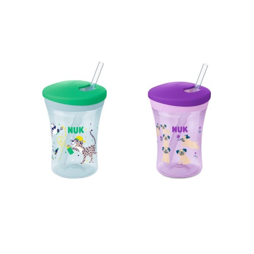 NUK ACTION CUP AVEC PAILLE 230ML 12M+