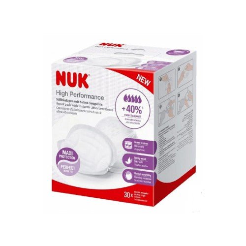 NUK COUSSINETS D'ALLAITEMENTS HIGH PERFORMANCE 30 PIECES.